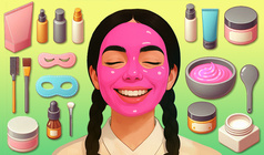 АСМР Макияж: Спа Салон Уэнсдей