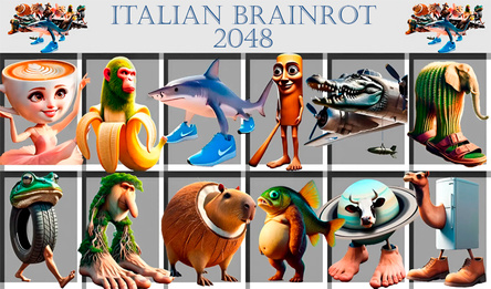 Italian Brainrot 2048