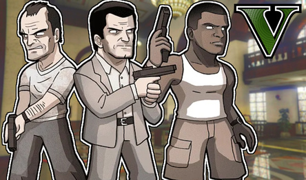 Gangster V: Ограбление банка, побег из тюрьмы!