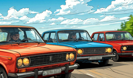 Скоростной ВАЗ: жигули на драйве
