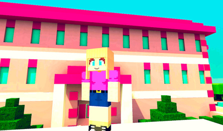 Розовый Кукольный Дом Барби