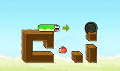 Жадная змейка - Яблочный Червячок