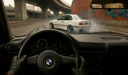 Дрифт под Фонк. Нереальный заезд.