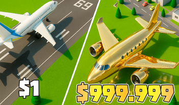 Idle Airplane Factory Tycoon