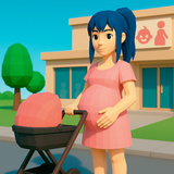 Anime. Pregnant Mother