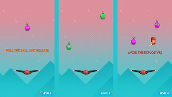 Bouncy Ball - Pull And Shoot