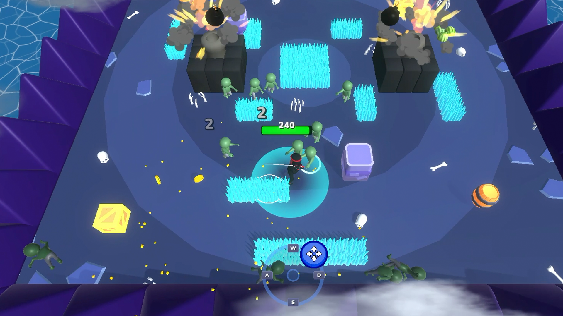 Симулятор Ниндзя - Выживание