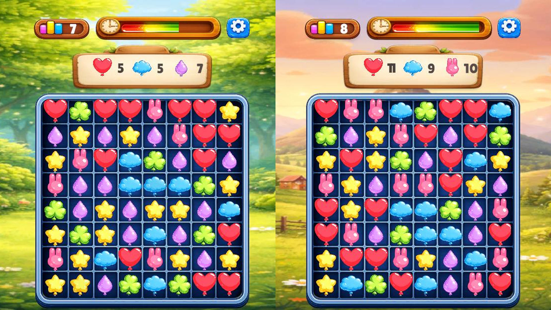 Лопай шарики!