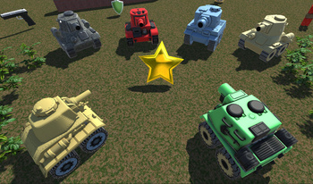 3D Tanklar 1990: savaş şehri