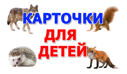 Карткі для дзяцей