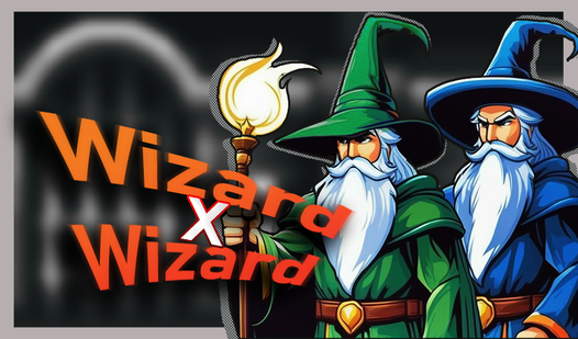 Wizard Х Wizard (โดย Gromint):เล่นออนไลน์ฟรีบน Playhop