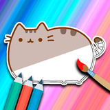 Coloring Pusheen the Cat