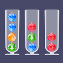 Шарики в колбах: Распределение по цветам