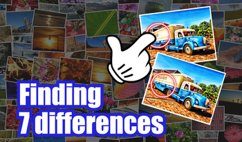 Finding 7 differences