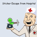 Sticker Escape from Hospital