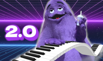 Piano de Grimace Shake