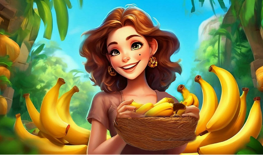 Помоги девушке поймать бананы (VailGN studioʼdan) – Яндекс Игры ...