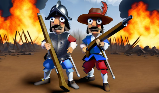 Мушкетёры Порох против Стали (от Tappania Games) - играть онлайн ...