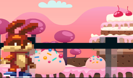 Кролик в бегах: Побег к Сладкой Долине!