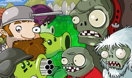 Растения против Зомби. Выживание Безумного Дейва