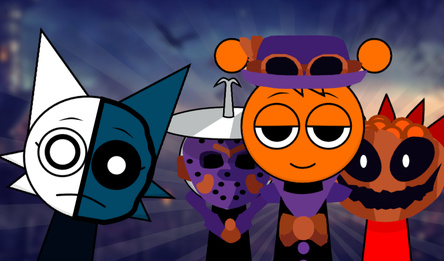 Спрунки на Хэллоуине