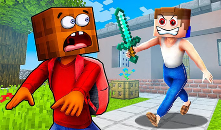 Скулбой Нубик Побег от Гренни