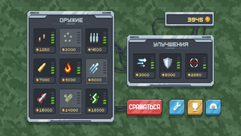 Tanks Brawl War 2D