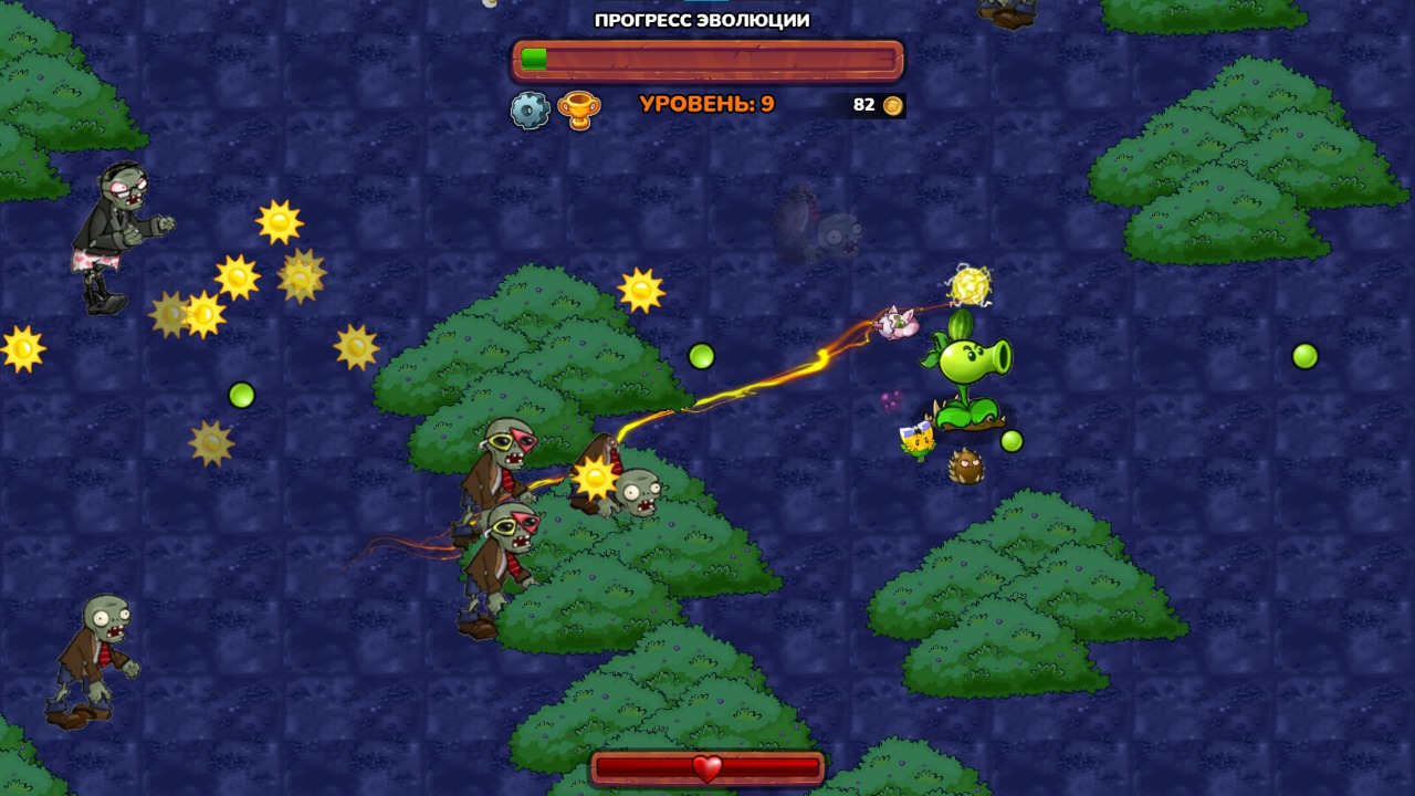 Растение против Зомби: Роуглайк