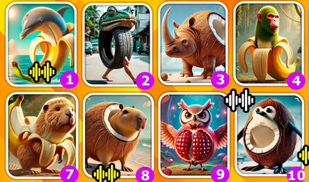 Угадай все мемы итальянских животных