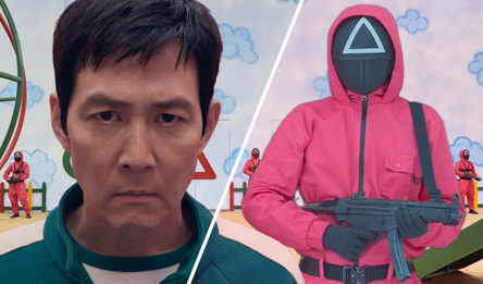 Игра в кальмара - линия фронта