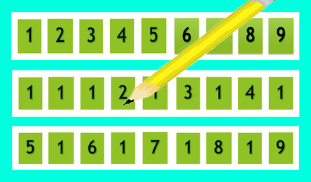 Puzzle: Cross out the numbers