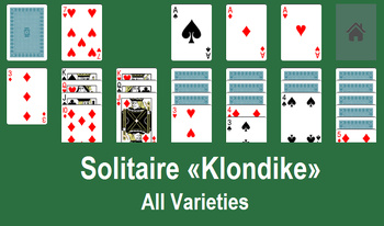 Solitaire «Klondike» - All Varieties