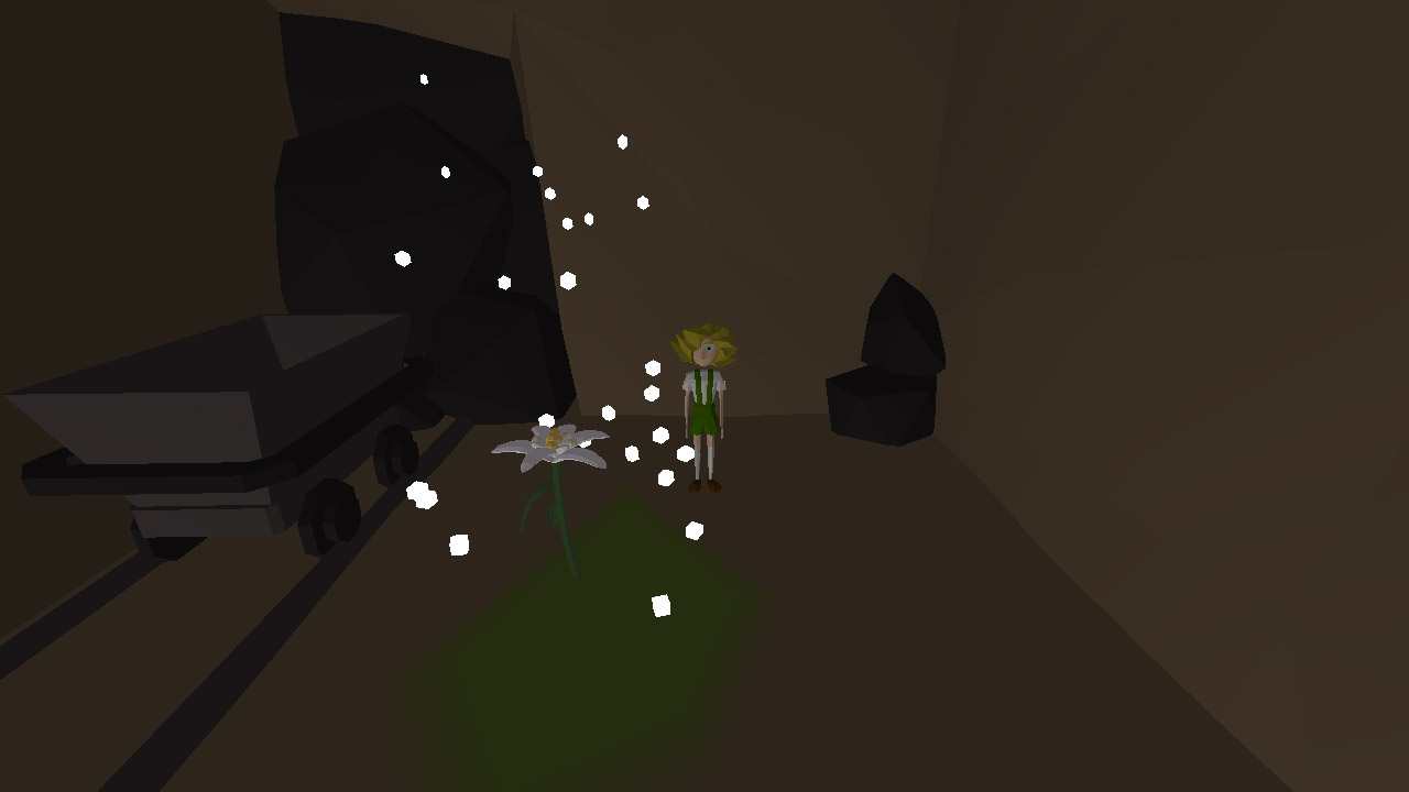 Девушка гуляет по горам