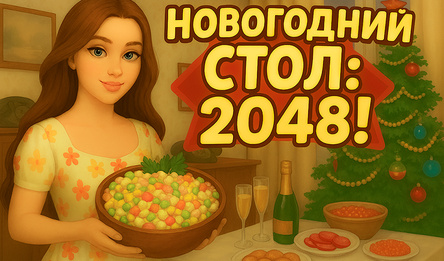 Новогодний Стол: 2048!