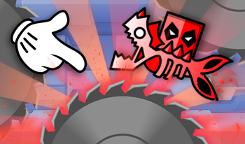 SUPER SAW DESTROYER in Geometry Mod!