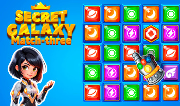 Secret Galaxy. Match-three