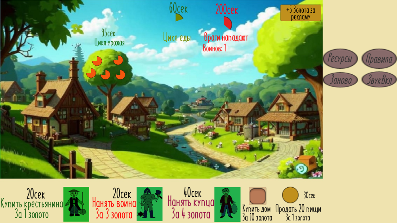 Деревенская Империя Симулятор