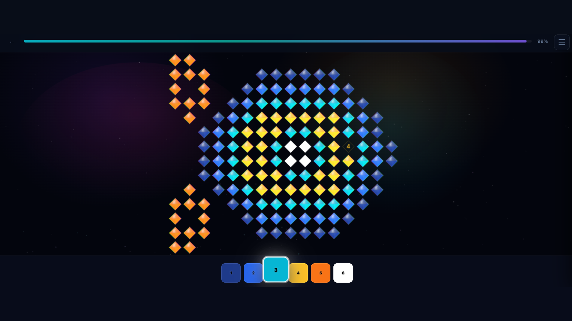 Алмазная живопись - мозаика