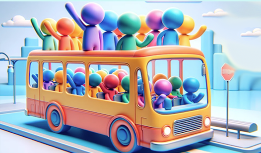 Bus Jam (by aviana) - play online for free on Yandex Games