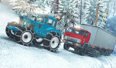 Дальнобойщики: Грузоперевозки по бездорожью