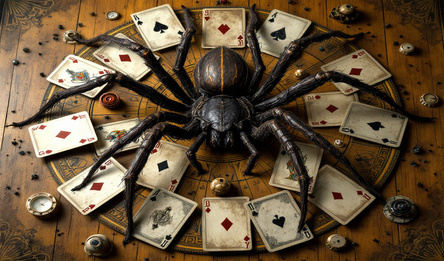 Паук солитер