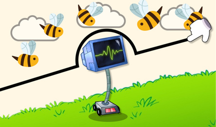 Карен: Защите Ее От Пчел!