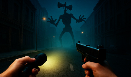 Сиреноголовый Побег в Лесу