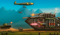 Tank Fury: Битва с Боссом 2D