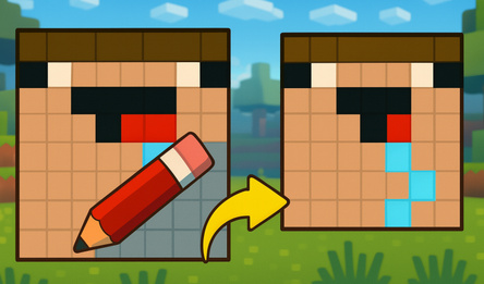 Повтори рисунок нубика!