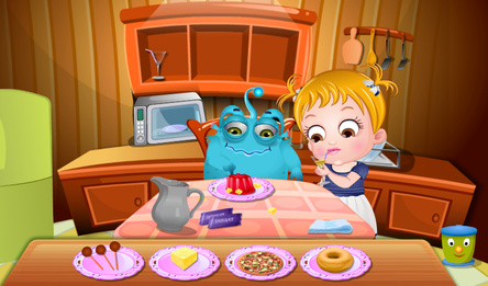 Baby Hazel Alien Friend