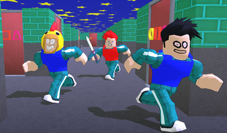 Прятки на Выживание - Игра в Кальмара Ключи и Ножи