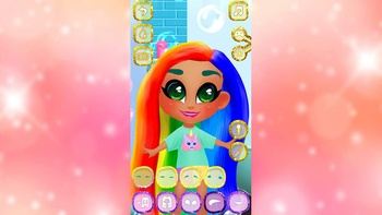 Candy Hair Doll Dress up