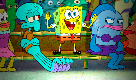 Губка Боб. Соединяй персонажей