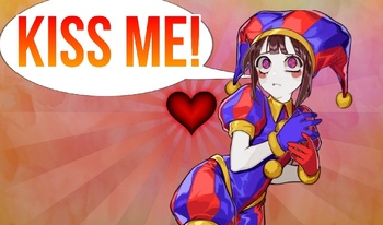 KISSING in the digital circus